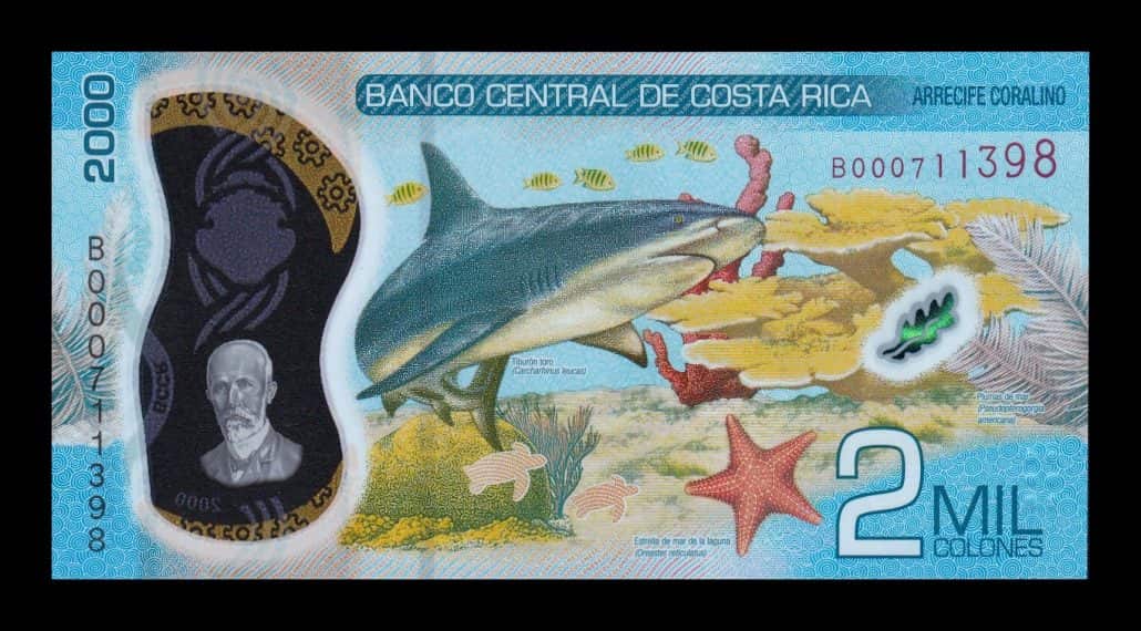 Costa Rica 2000 Colones 2018 (2020) Pick Nuevo Polímero SC UNC ...