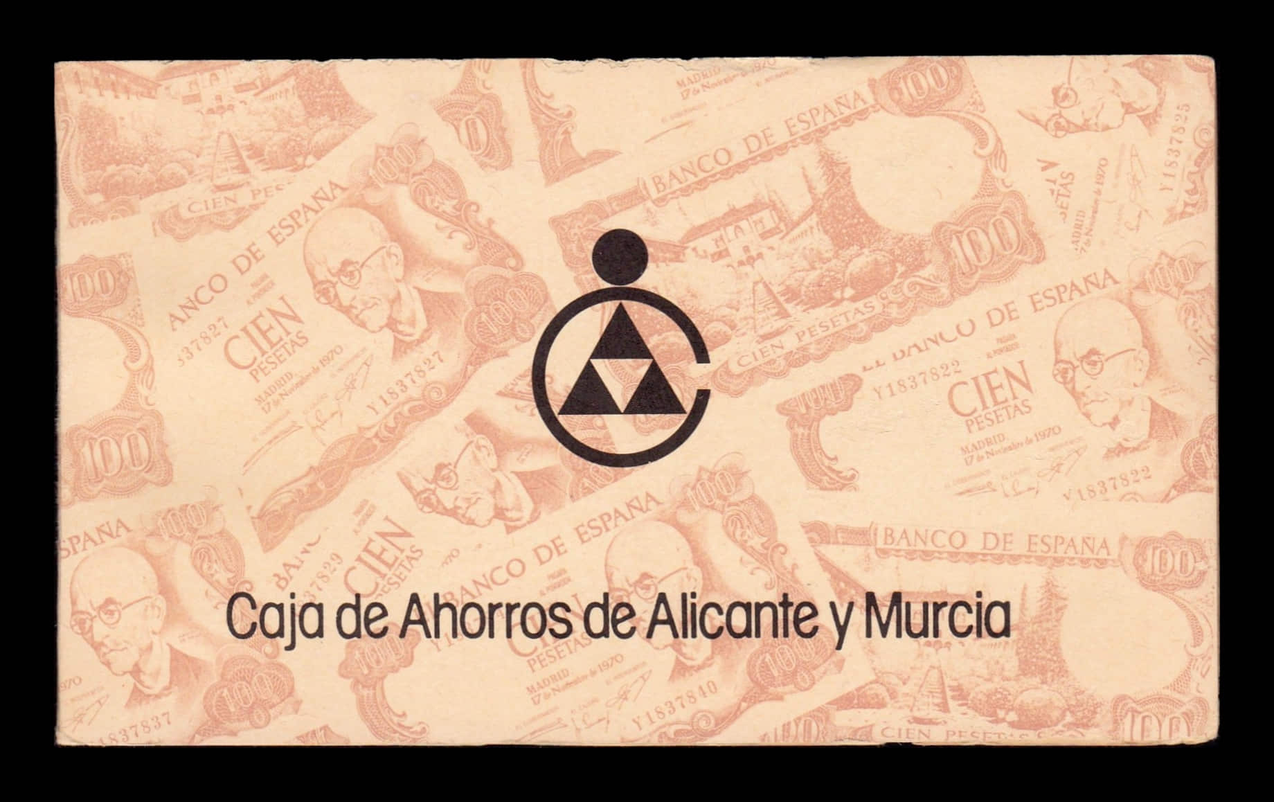 España Talonario 10 Billetes Correlativos 100 Pesetas Manuel de Falla 1970 Pick 152 Sc Unc