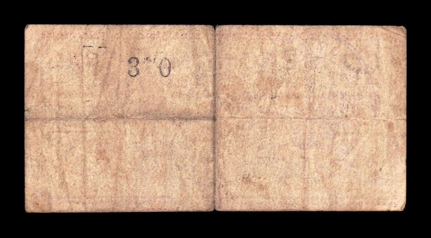 Alternative view of España Billete Local Guerra Civil Selgua Huesca 50 Céntimos 1937 BC F