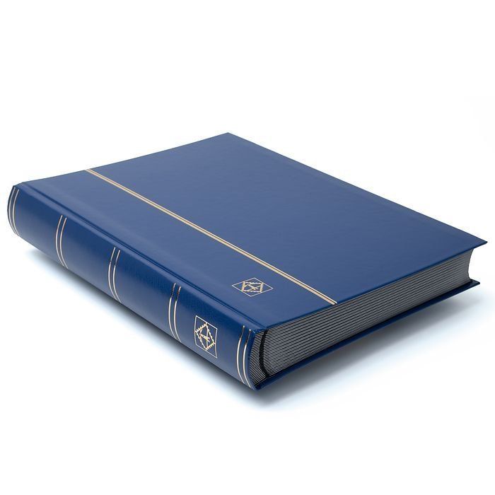 Leuchtturm - Classeur pour timbres BASIC A5 16 pages Blanches avec Leuchtturm - Classeur pour timbres BASIC A5 16 pages Blanches avec