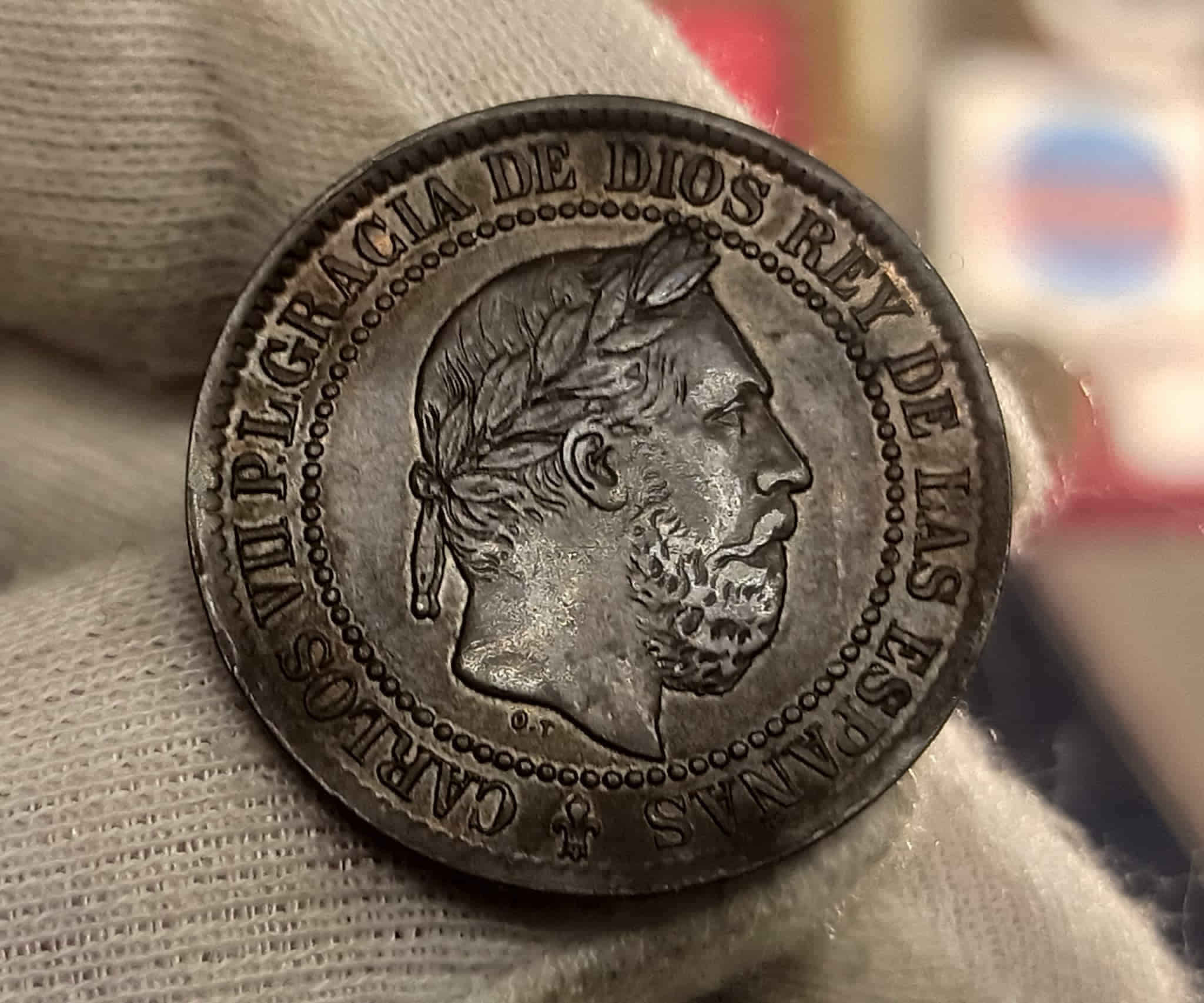 España Carlos VII - 5 Céntimos 1875 Km 669