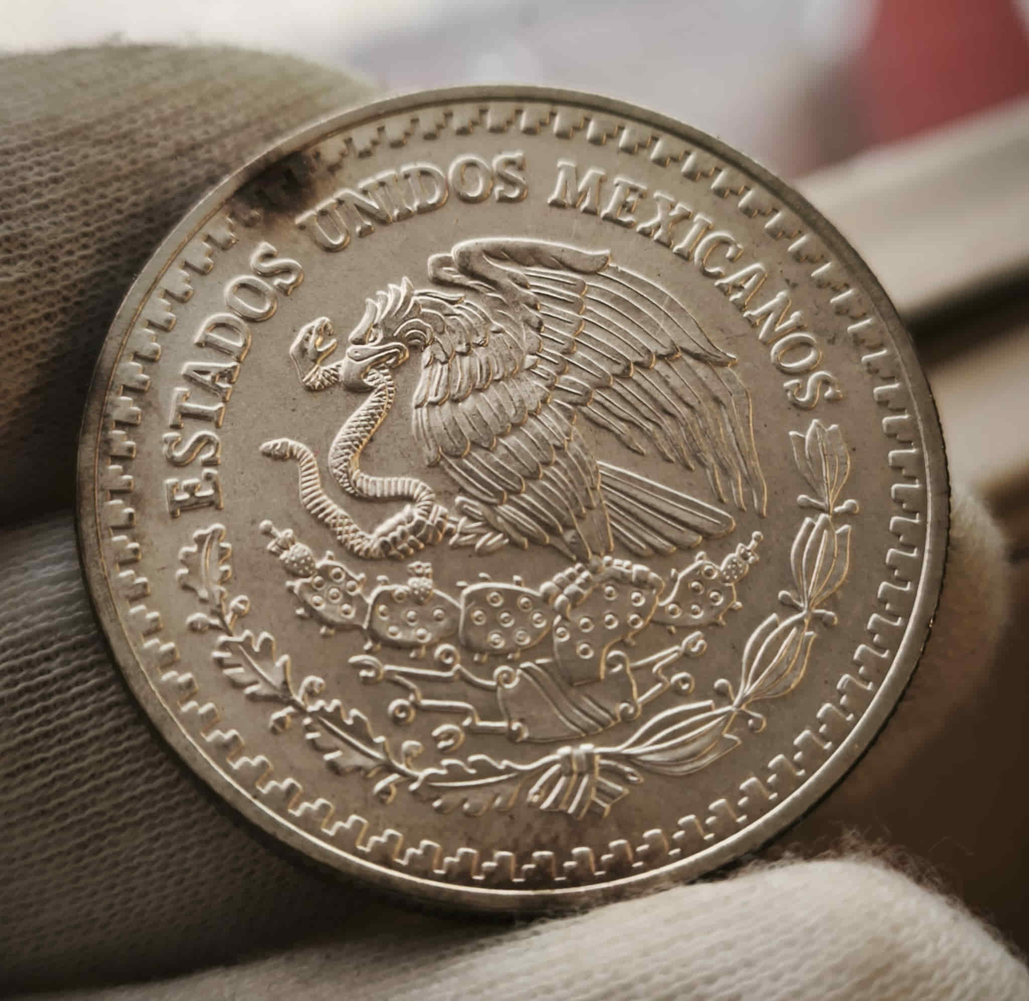 Alternative view of México 1 Onza ”Libertad” 1993 Km 494.4 Plata Pura