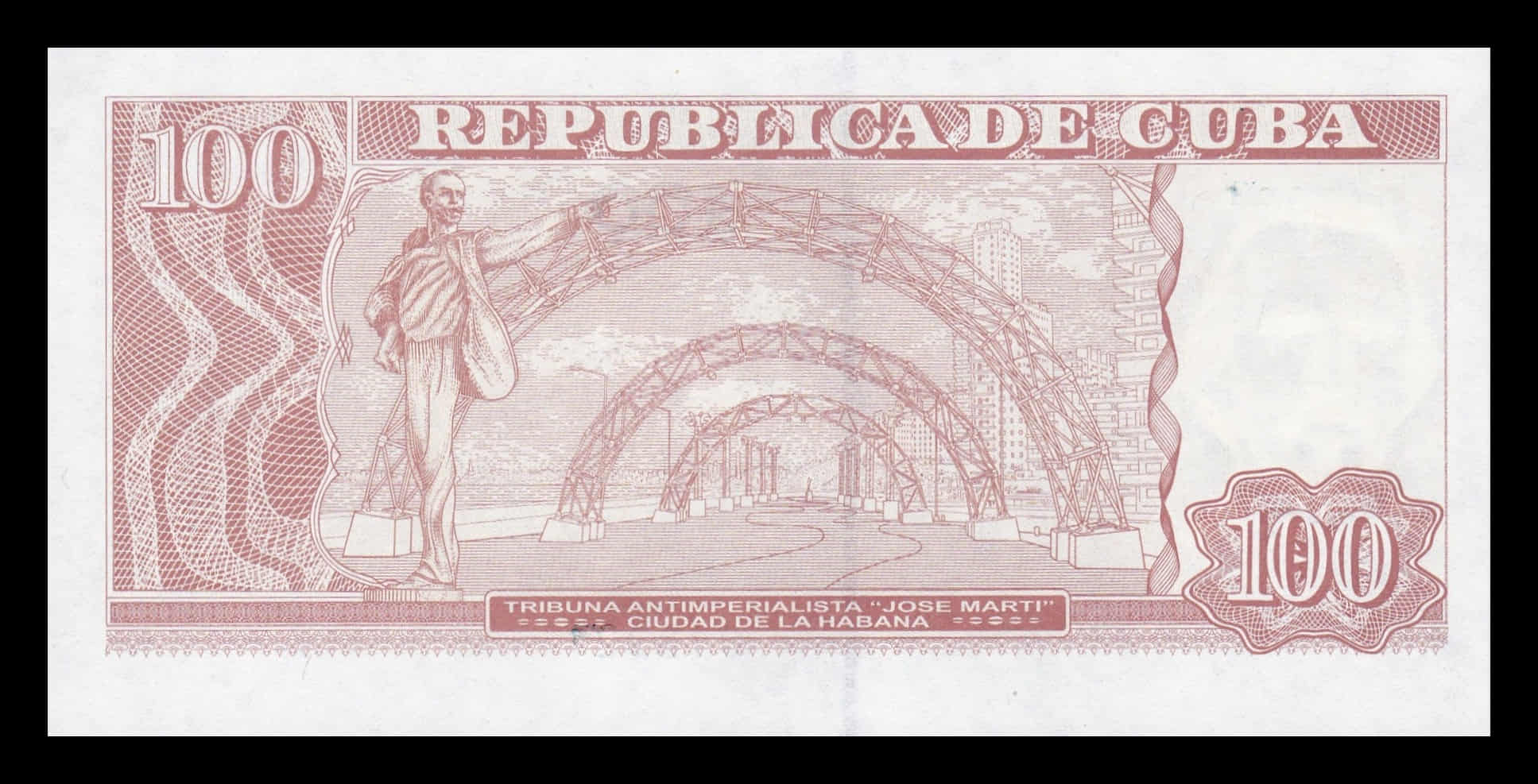 Alternative view of Cuba 100 Pesos Carlos Manuel De Céspedes 2026 Pick 124c Nuevo Sc Unc