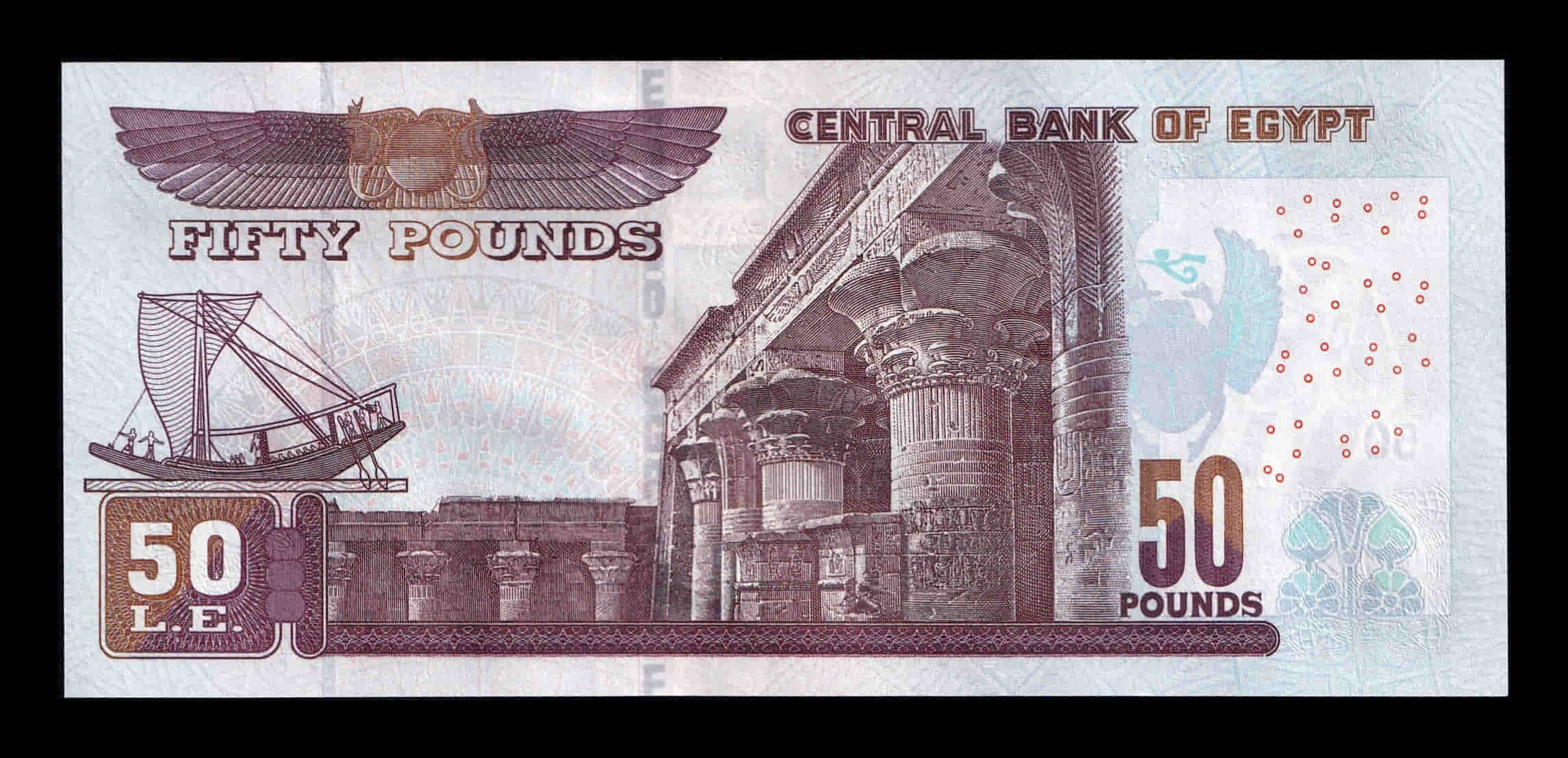 Alternative view of Egipto 50 Libras 2026 Pick 75e Nuevo Sc Unc