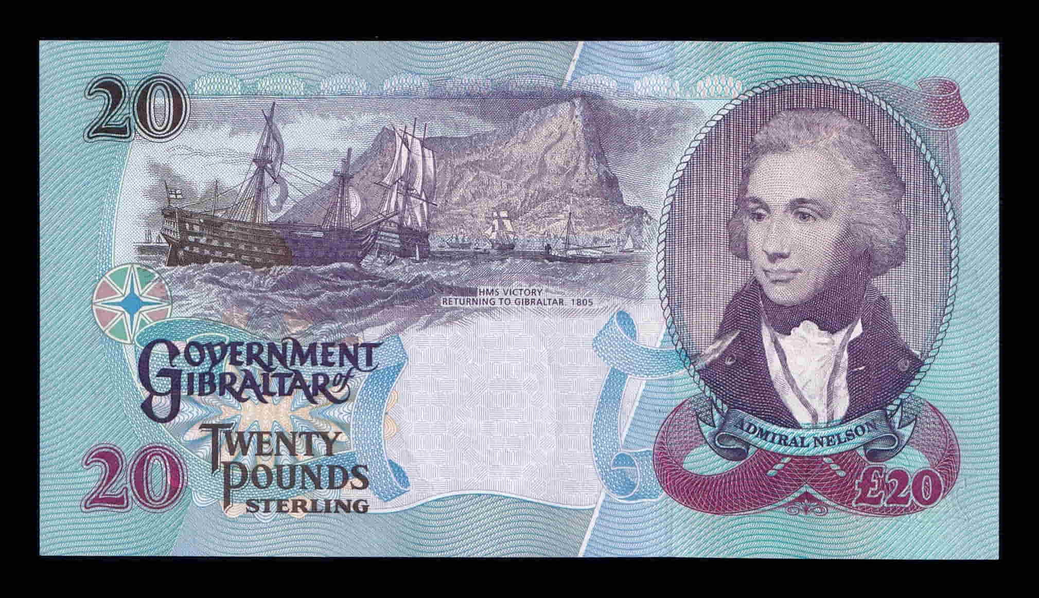 Gibraltar 20 Libras Elizabeth II 2006 Pick 33 Sc Unc - Imagen 2