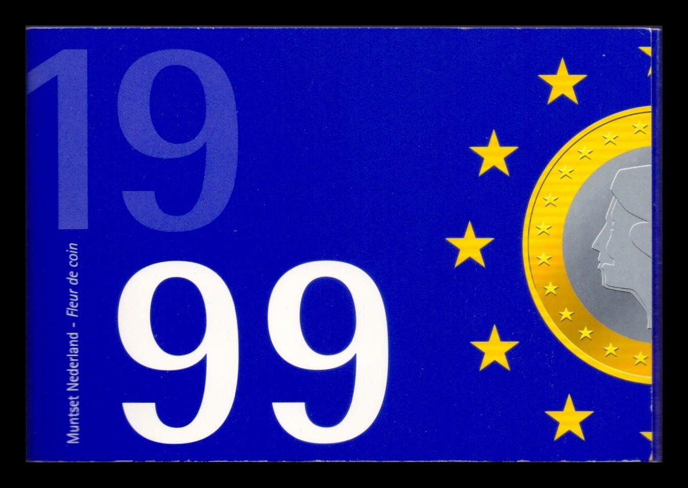 Holanda Cartera Gulden 6 Monedas Emisión Oficial 1999 Sc Unc