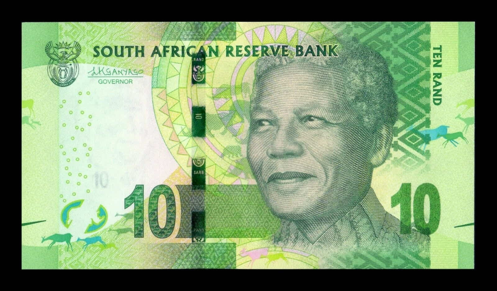 Sudáfrica 10 Rand Nelson Mandela 2016 Pick 138b Sc Unc
